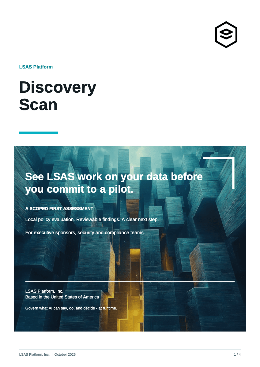 Discovery Scan assessment brief cover